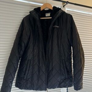 Columbia Quilted Black Puffer Jacket